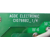 AGDE Electronic CF1341-D1 Turbo Power Supply PCB CI0798B2_1/4 Alcatel ACT 1300 M