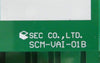 SEC CO.,LTD. SCM-BAP-01A BUS Backplane Interface PCB Board SCM-RSC-01A Working