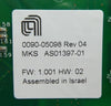 MKS Instruments AS01397-01 Sys/Dryer Interlock PCB Card AMAT 0090-05098 Working
