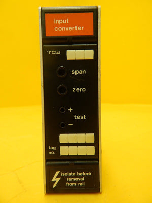 Eurotherm Controls D901/40A/10V/PA TCS Input Converter Used Working