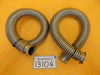 MKS Instruments Flexible Bellows Vacuum Hose NW25 18" Stainless Steel HPS Used