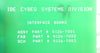 IDE Integrated Dynamics Engineering 0126-7001 System Interface PCB Cybeq Working