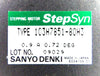 Sanyo Denki 103H7851-80H3 Stepping Motor StepSyn Actuator RH-14-50-CC-SP Working
