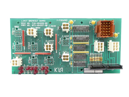KLA-Tencor 073-404227-00 Limit Breakout Board PCB 710-404228-00 Working Surplus