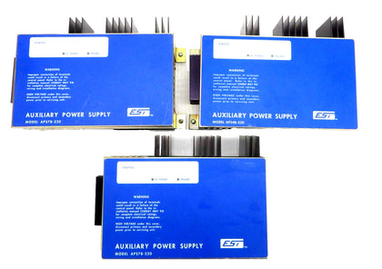Edwards EST 140347 Auxiliary Power Supply APS4B-220 APS7B-220 Lot of 3 Working