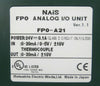 Matsushita FP0 Series PLC Set with Display NAiS FP0-C10RS FP0-A21 ATM-20 Working