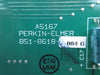 Perkin-Elmer 851-8618-004 Processor PCB Card A5167 Rev. G SVG ASML 90S Used