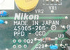 Nikon 4S005-206-Ⓕ Optical Sensor Board PCB PPD-CCD NSR-S204B Working Surplus