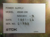 TDK (MSC001)-3 Power Supply Nikon 4S598-226 NSR System Used Working
