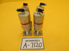Fujikin 467000 Pneumatic Actuated Valve Reseller Lot of 4 Used Working