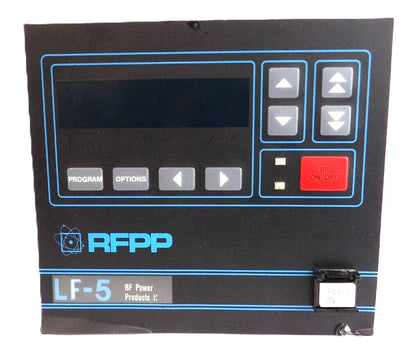LF-5 RFPP 7520572050 RF Generator Tested Not Working Faulty Panel As-Is