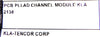 Kla-Tencor 710-658669-00 PLL Analog/Digital Channel PCB KLA 2138 Working Spare