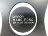 Omron V400-F050 2D Code Reader C-Mount with 25mm TV Lens Nikon NSR-610C Working
