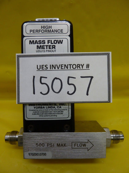 UNIT Instruments 1100-100137 Mass Flow Meter UFM-1100 200 SCCM N2 Used Working