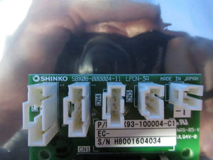 Shinko Electric SBX08-000004-11 PCB LPCN-3A SBX93-100004-C1 Used Working