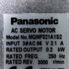 Panasonic MQMF021A1S2 Servo Motor W/Gearbox A8060-S2-PO AMAT Lot of 2 Working