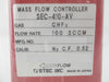 STEC SEC-410-AV Mass Flow Controller MFC SEC-410 100 SCCM CHF3 New Surplus