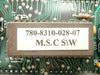 Kulicke & Soffa 00780-4310-000 Y MSC S/W PCB Card 06100-4311-001-01 Working