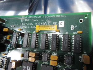 Schlumberger 97847513 High Voltage Control PCB IDS 10000 Used Working