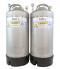 Alloy Products 72 20L 5G Photoresist EBR Solvent Stainless Tank Lot of 2 Working