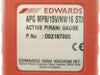 Edwards D02187000 Active Pirani Vacuum Gauge APG MPB/15V/NW16 ST/ST Working