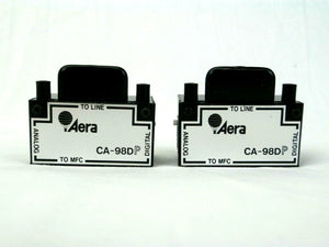Aera CA-98DP Mass Flow Controller Micro to Card Edge Adapter Lot of 2 Used