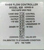 Edwards N8249A3B3 Mass Flow Controller MFC 825 Series B Varian 2215048 Working