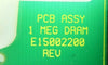 Varian Semiconductor VSEA E15002200 1 MEG DRAM PCB Card Rev. B 115679002 Working