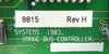 Computer Recognition Systems 8815 Image Bus Controller PCB Card Rev. H Working