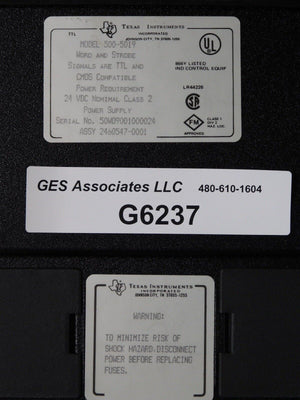 SIEMENS 500-5019 Word and Strobe w Top Connector