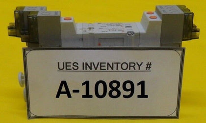 SMC SS5Y3-41-02-C6F-Q Pneumatic Manifold Z-4257 Used Working