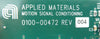 AMAT Applied Materials 0100-00472 Motion Signal Conditioning PCB Card Working