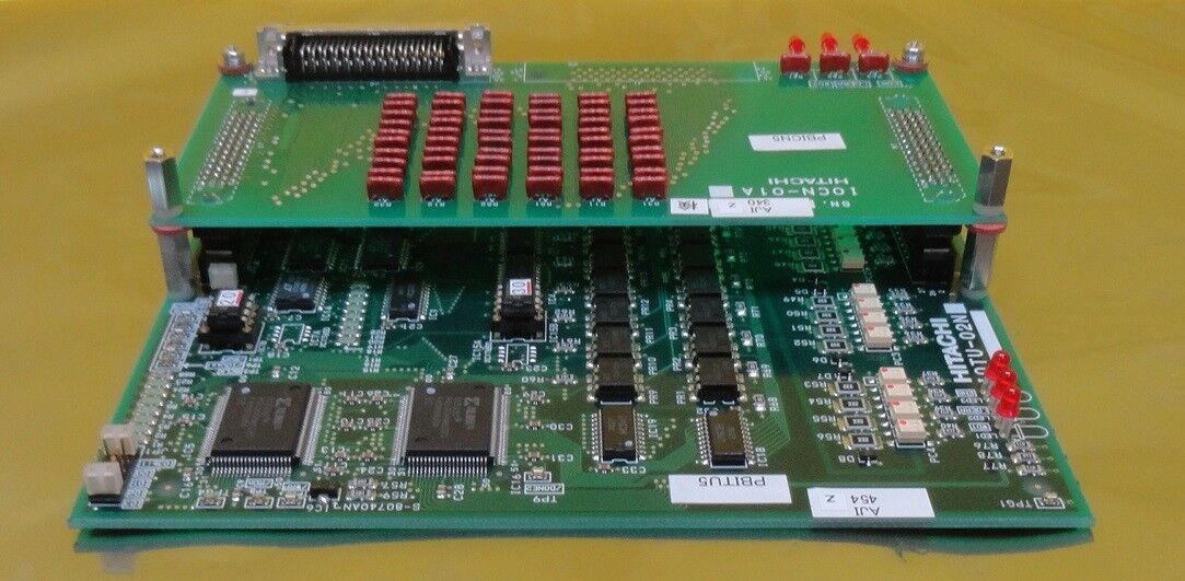Hitachi IOTU-02N Relay Interface Board PCB Used Working