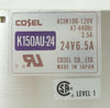 Cosel K150AU-24 24V Power Supply Reseller Lot of 2 Used Working