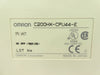 Omron C200HX Programmable Logic Controller PLC Microbar Trackmate CPU44-E Spare
