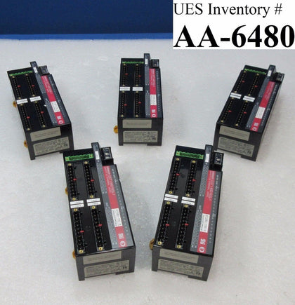 Omron DST1-MD16SL-1 Safety I/O Terminal Nikon 4T080-731-3 Lot of 5 used working