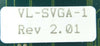 VersaLogic VL-SVGA-1 VGA PCB Card VL-SVGA Varian 350D Implanter Working Surplus