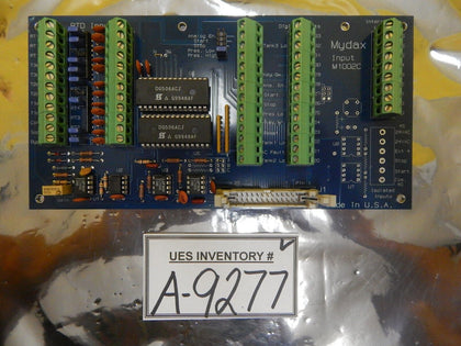 Mydax M1002C RTD Interface Input Board PCB Chiller 1M9W-T Used Working