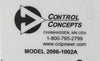 Control Concepts 2096-1002A SCR Power Controller AMAT 0190-43080 Surplus Spare