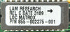 Matrox 136-C06-3 PCB Card STD-2480 Lam Research 855-002375-001 Working Surplus