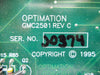 Optimation GMC2501 I/O Interface Board PCB Untested AS-IS