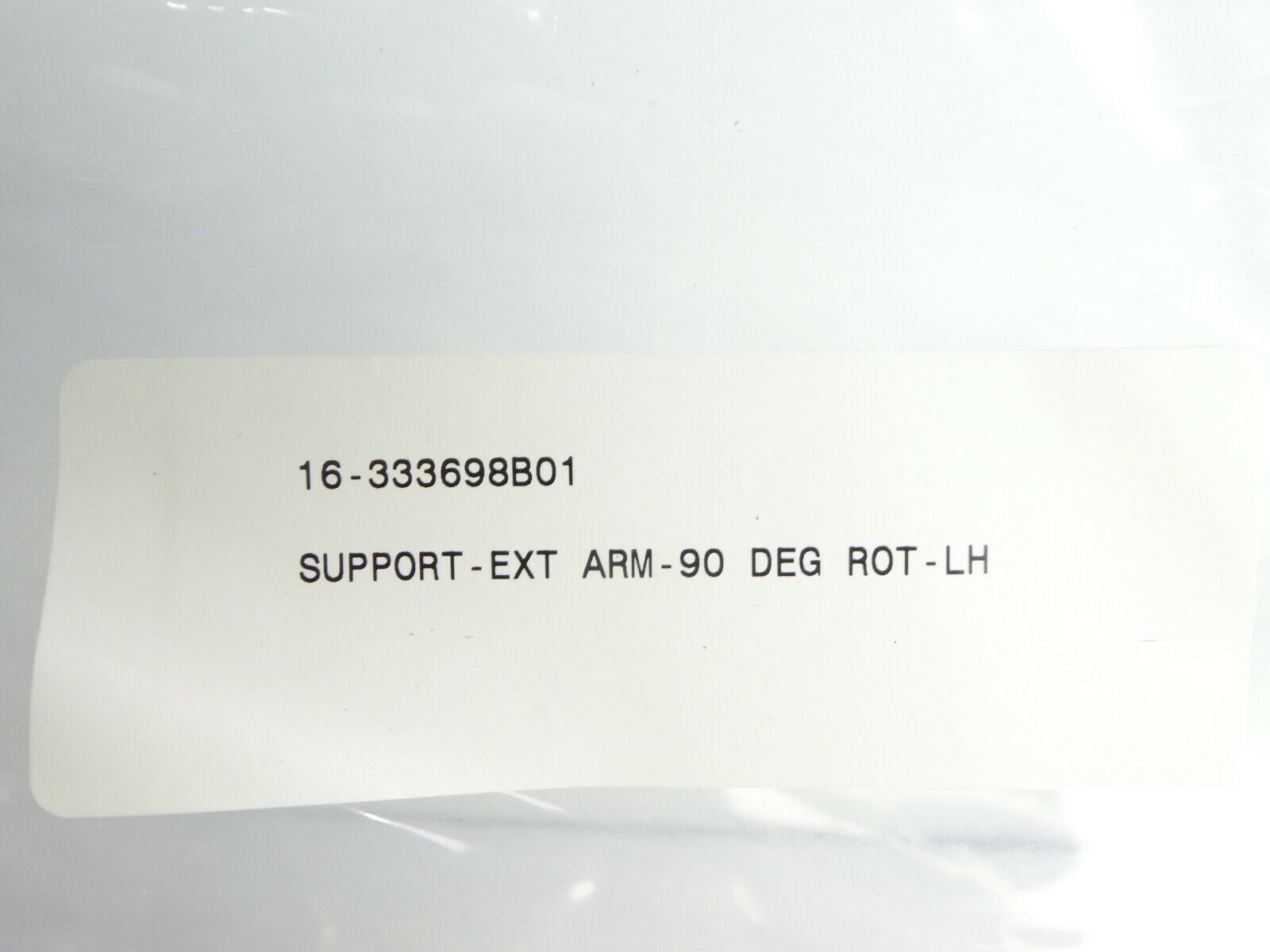 ASM Advanced Semiconductor Materials 16-333698B01 LH 90° Support Arm New Surplus