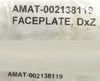 AMAT Applied Materials 0021-38119 Faceplate DXZ DCVD Center Hole Working Surplus