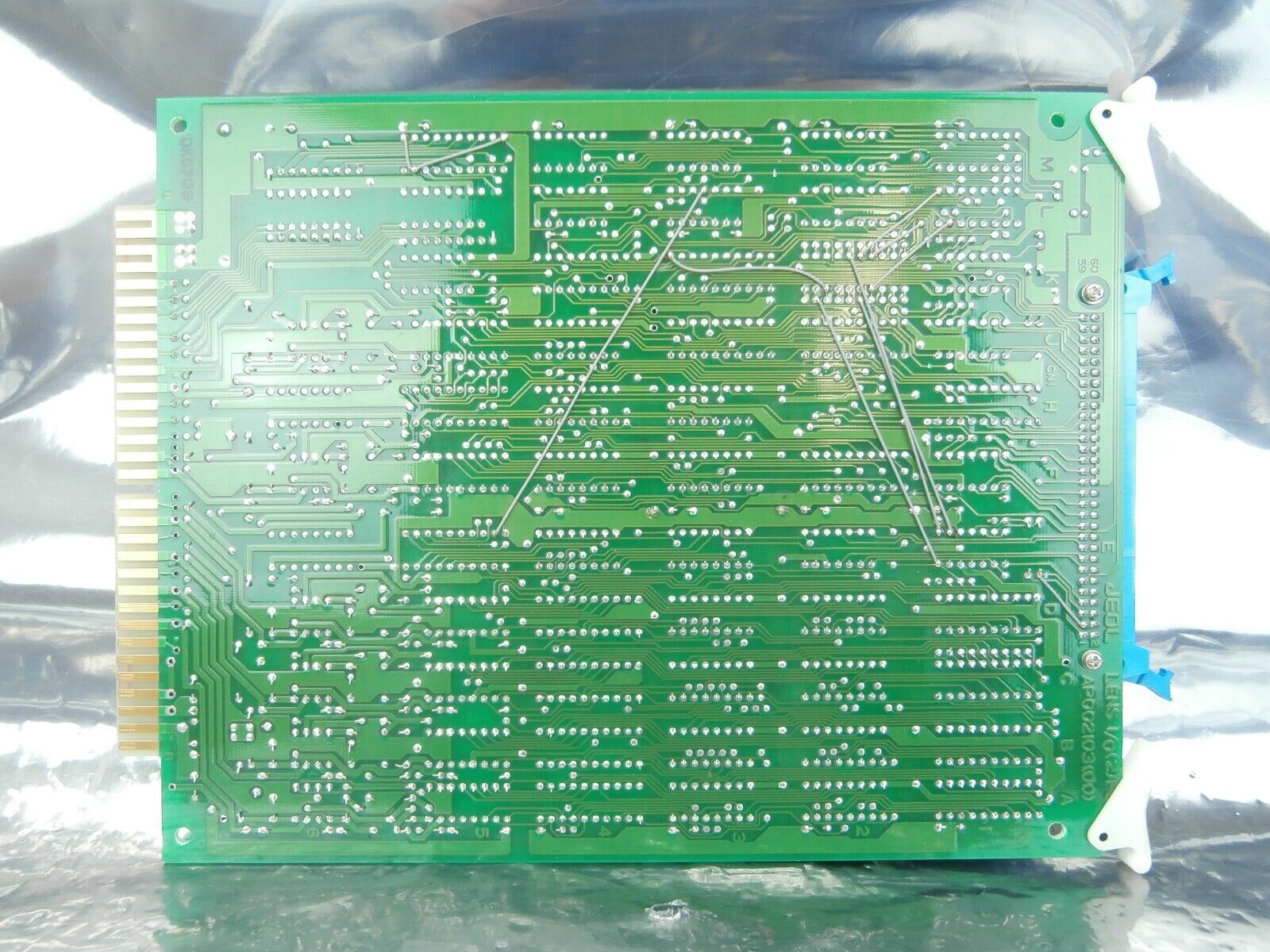 JEOL AP002103(00) Processor Board PCB Card LENS I/O(2)PB KI JSM-6400F Used