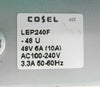 Cosel LEP240F-48 U Switching AC/DC Power Supply Reseller Lot of 3 Working Spare