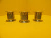 AMAT Applied Materials 0224-43876 Vacuum Tube 2 Inch NW40 Lot of 3 Used Working