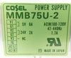 Cosel MMB75U-2 Power Supply Reseller Lot of 4 Working Surplus