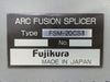 Fujikura FSM-20CSII Fiber Optic Arc Fusion Splicer Untested As-Is