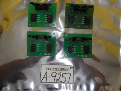 TDK TAS-IN8 Backplane Interface Board PCB Reseller Lot of 4 TAS300 Used Working