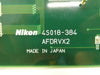 Nikon 4S018-384 Driver Card PCB AFDRVX2 NSR-S202A Step-and-Repeat Working Spare